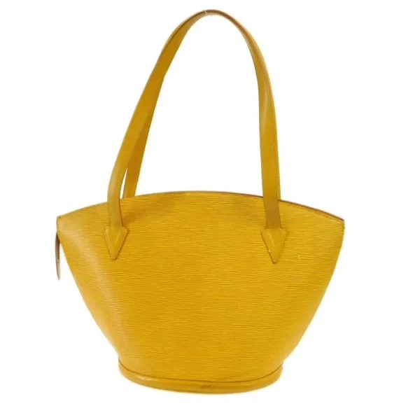 Louis Vuitton Shoulder Bag Epi Shopping Jaune - Picture 4 of 11